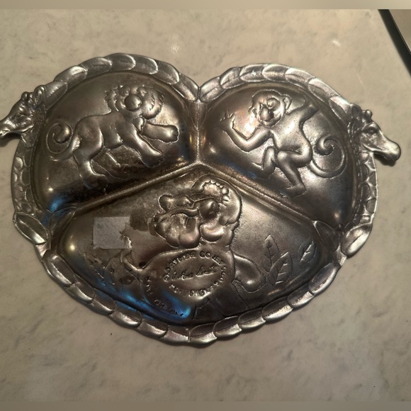 Arthur Court Safari Baby Divided Plate - Picture 2 of 8